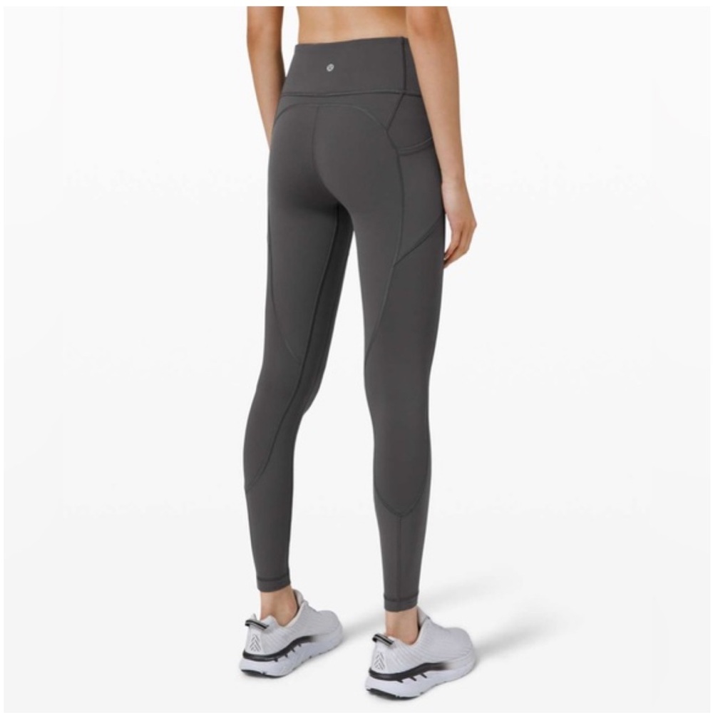 Lululemon All the Right Places High Rise Grey Leggings 4